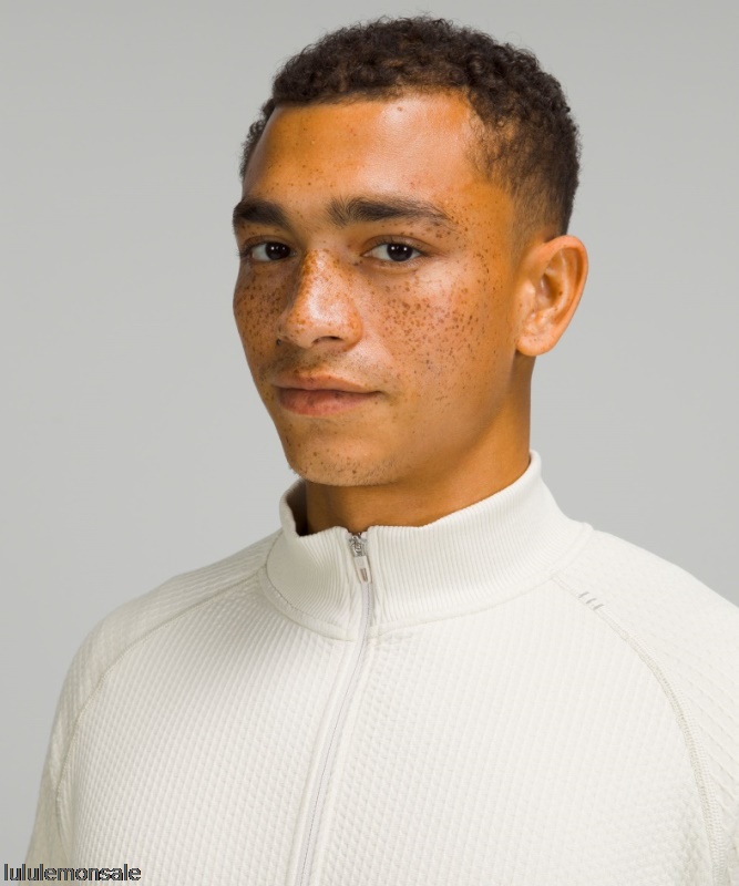 Lululemon Deutschland DELULU946 | Lululemon Deutschland White Opal Engineered Warm Half Zip